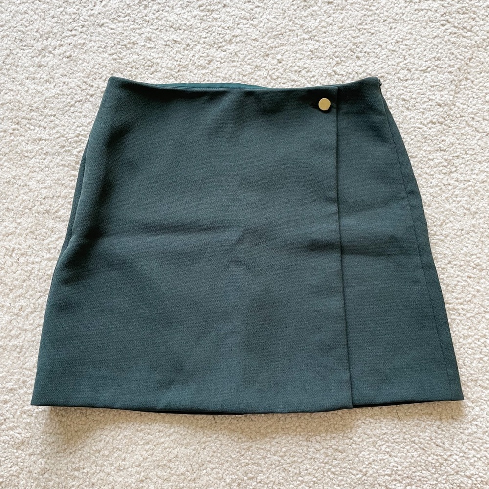 Dark Green Skirt